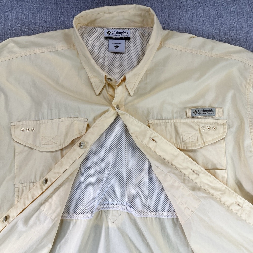 Columbia performance, fishing shirt Men's (XL) camping outdoor sportsman hiking